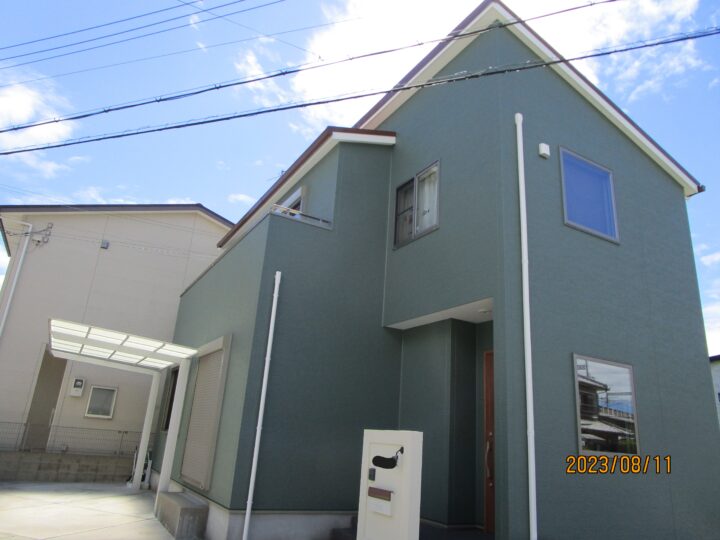 外壁塗装・屋根塗装を行いました！明石市藤江 耐久性20年以上！！　2023年　8月初旬完工　おかちゃんペイント