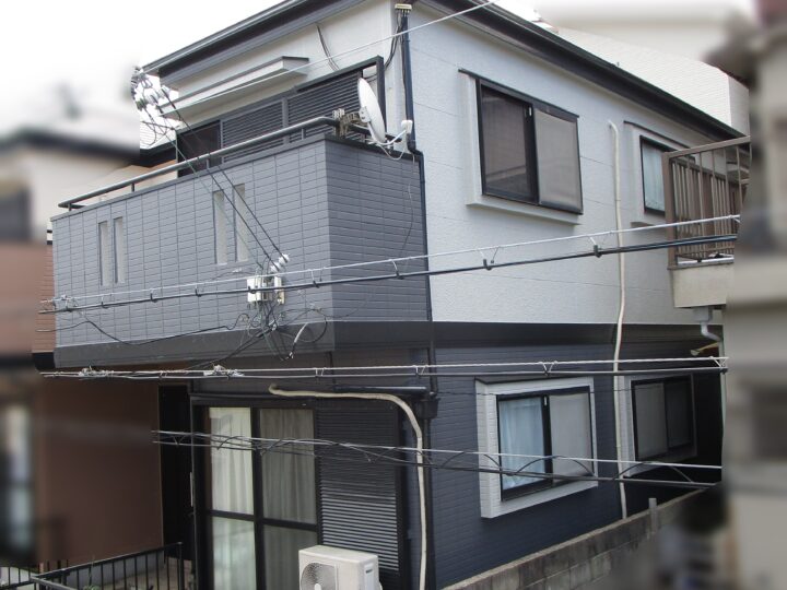 神戸市垂水区　外壁塗装・屋根塗装　施工後