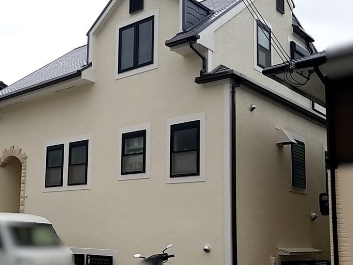 神戸市垂水区　I様邸　外壁塗装・屋根塗装　2023年11月末完工　おかちゃんペイント
