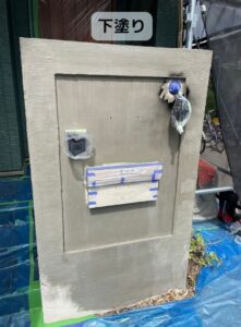 おかちゃんペイント　外壁塗装　屋根塗装　屋根工事　防水工事　塗装　神戸市　門柱　明石市