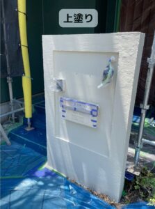 おかちゃんペイント　外壁塗装　屋根塗装　屋根工事　防水工事　塗装　神戸市　門柱　明石市