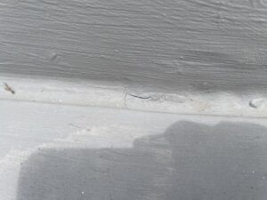 陸屋根亀裂