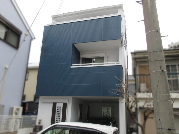 明石市　K様邸　外壁塗装・屋根塗装　2024年　12月完工　おかちゃんペイント
