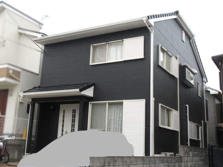 明石市大久保町　S様邸　外壁塗装・屋根塗装　2025年　1月完工　おかちゃんペイント