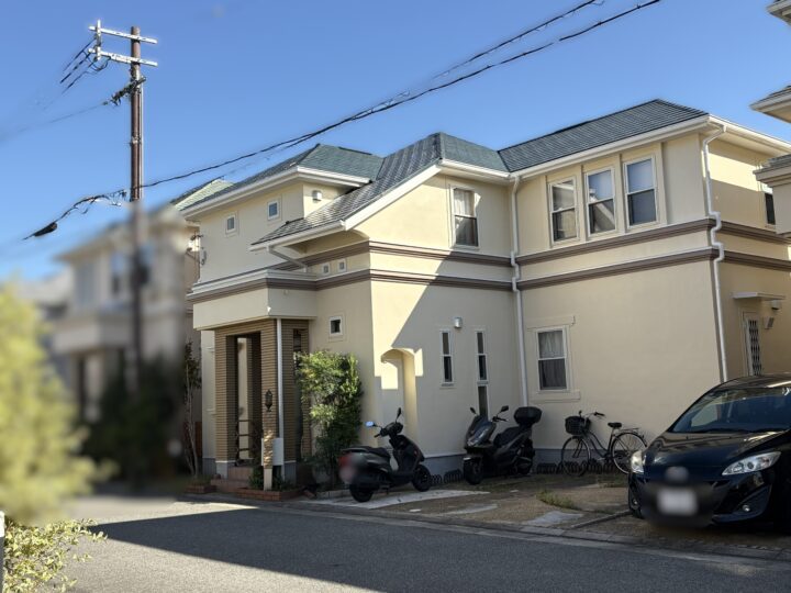 明石市　Y様邸　外壁塗装・屋根塗装　2025年　5月完工　おかちゃんペイント