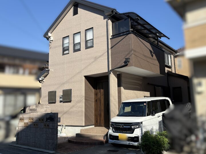 明石市大久保町　T様邸　外壁塗装・屋根塗装　2025年　7月完工　おかちゃんペイント