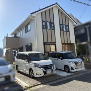 おかちゃんペイント　施工事例　施工後　外観　美観　塗装　外壁塗装　