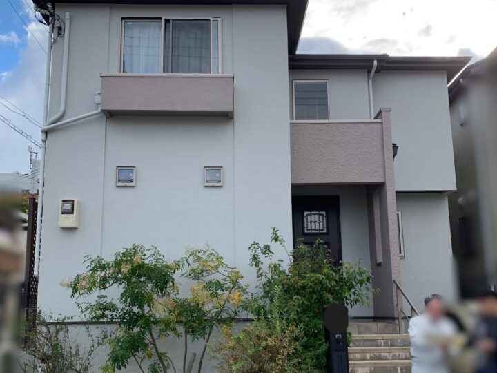 神戸市垂水区H様邸｜外壁塗装・屋根塗装・ベランダ防水　2025年11月完工