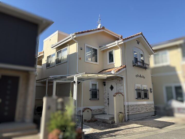 明石市大久保町　Ｙ様邸｜外壁塗装　超低汚染リファイン塗料にて施工　2025年７月完工　