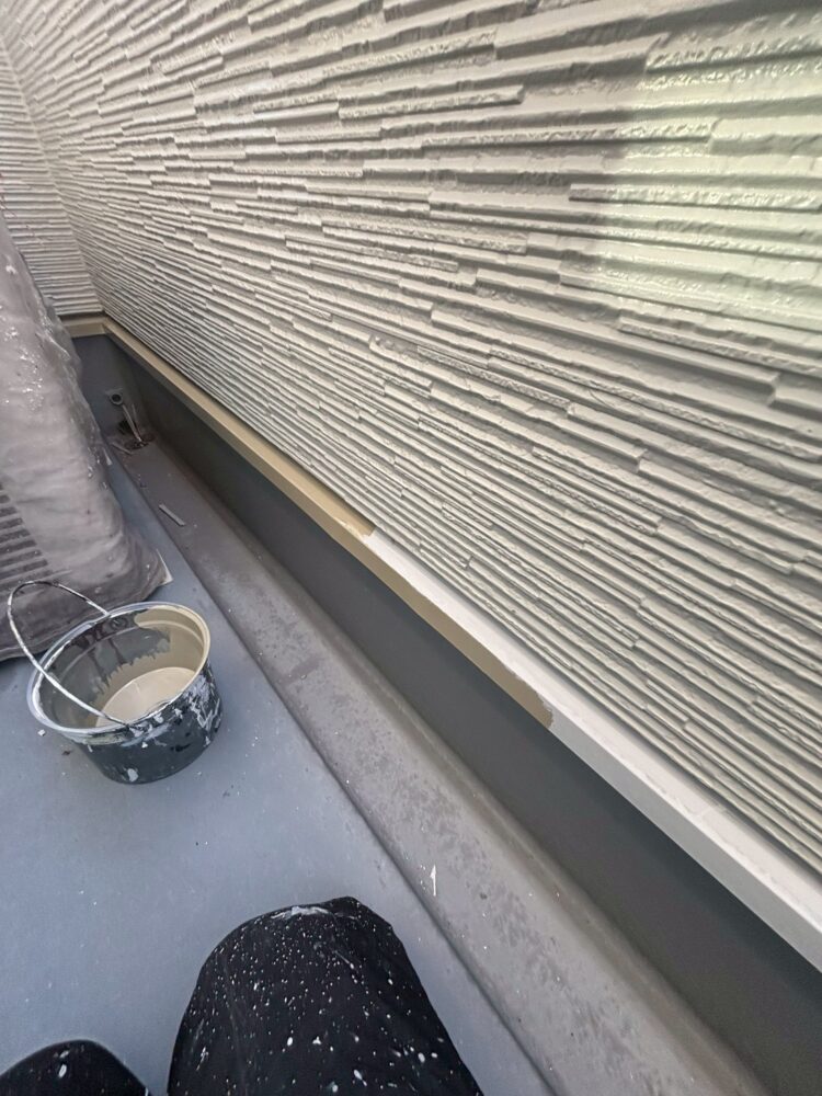 ベランダ 水切り