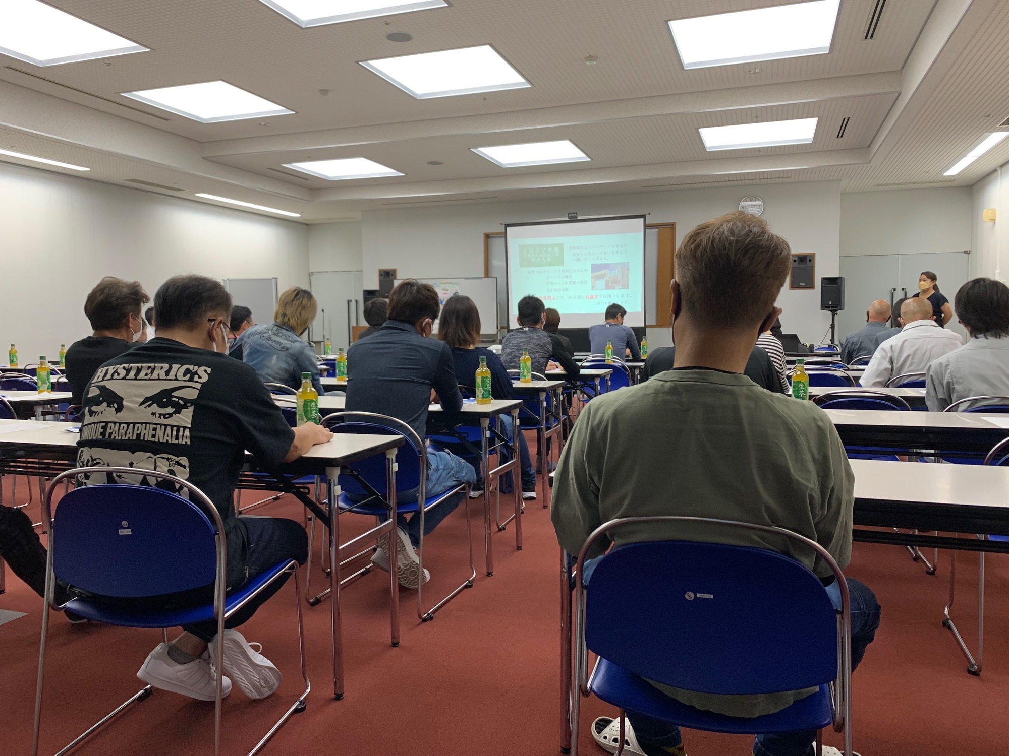 明石市立文化博物館にて安全大会2