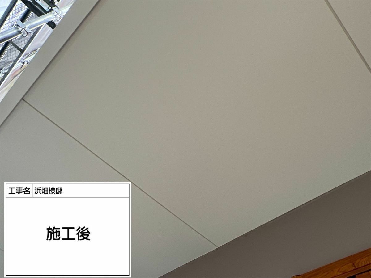 神戸市垂水区　神戸　外壁塗装　外壁　塗料　アステックペイント　軒天　施工