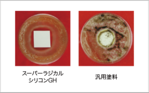 外壁用塗装　スーパ−ラジカルシリコンGH　アステックペイント　防カビ・防藻性