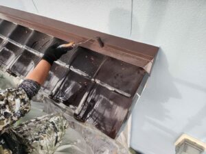 明石市　外壁塗装　塗装　外壁　屋根　水切り金物