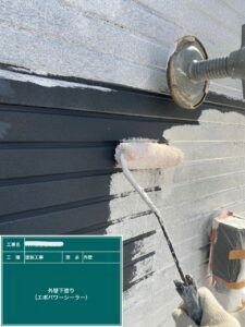 おかちゃんペイント　外壁屋根塗装　外壁　屋根　塗装　播磨町　金属サイディング
