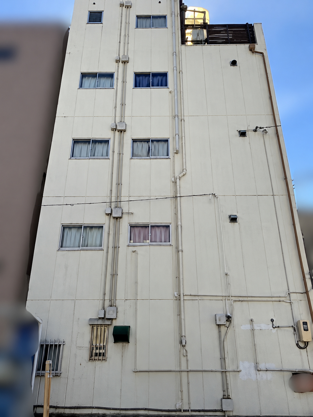 大阪市北区 雨漏れ調査 民泊施設
